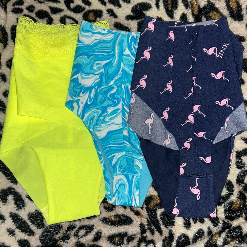 PINK Victoria’s Secret NWT size XXL 2 pairs, (YELLOW NOT AVAILABLE)